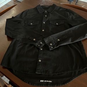 Ksubi black long sleeve shirt